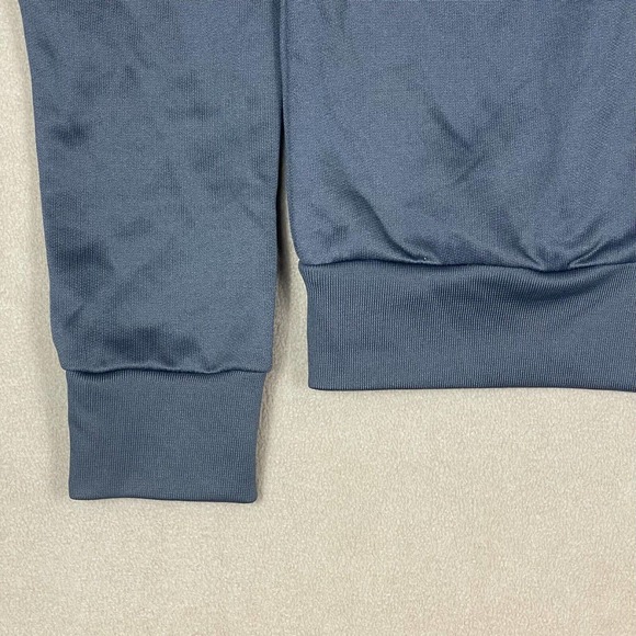 G Star Raw Full Zip Athletic Jacket‎ Mens M Gray Striped Made in Turkey - Picture 3 of 11